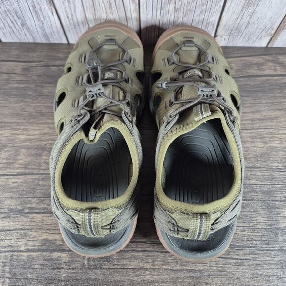 KEEN Men's SOLR High-Performance Closed Toe Water Sandals Green Men's Sz 11 - Picture 6 of 9